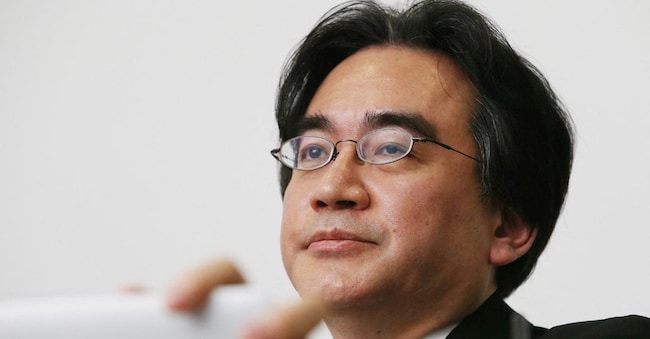Satoru Iwata (Photo by JIJI PRESS / JIJI PRESS / AFP)