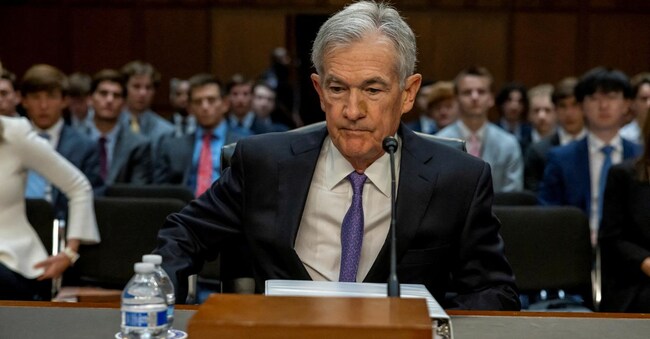 Il presidente della Federal reserve Jerom Powell in audizione al Senato Usa il 9 luglio 2024