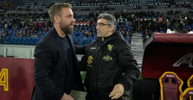  Daniele De Rossi e Ivan Juric, ex e nuovo allenatore della Roma 