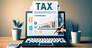 Government taxes and calculation tax return concept , Tax return online for tax payment , Government, state taxes, paperwork, financial research, report , generative ai