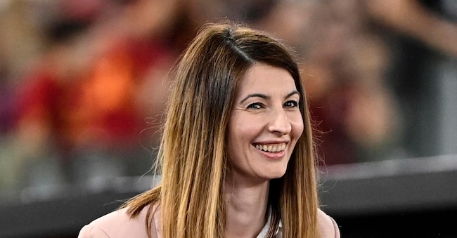 Lina Souloukou, CEO of AS Roma, during the Serie A soccer match between AS Roma and Genoa CFC at the Olimpico stadium in Rome, Italy, 19 May 2024. ANSA/RICCARDO ANTIMIANI
