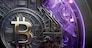 A graphic Bitcoin representation is displayed on a placard mounted in the main hall at the Bucharest Crypto Expo Europe 2023 in Bucharest, Romania, 20 March 2023. ANSA/ROBERT GHEMENT