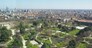 Aerial view of the city of Milan in Italy
