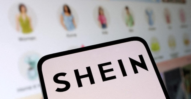FILE PHOTO: FILE PHOTO: Shein logo and their web shop are seen in this illustration taken, May 16, 2024. REUTERS/Dado Ruvic/Illustration/File Photo/File Photo