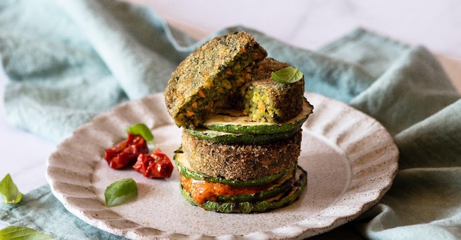 Mini burger veg di Kioene