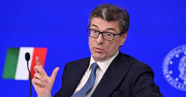 Il ministro dell’Economia, Giancarlo Giorgetti