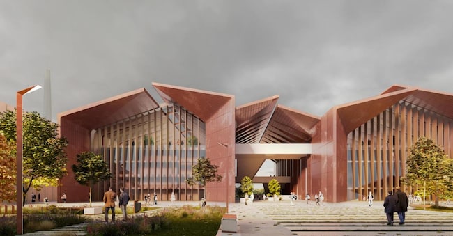 Il rendering del progetto