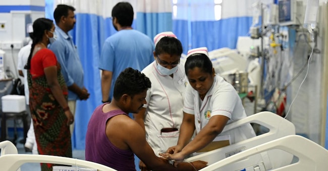 (Photo by R.Satish BABU / AFP)