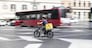 02/09/2022 Roma. piazza Venezia, rider a lavoro per le strade del centro citta'