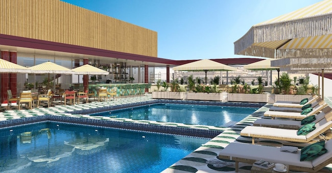 Rendering del futuro Hyatt Regency Roma Termini