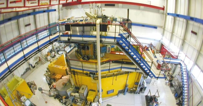Il reattore nucleare tRIGA al Centro di Ricerche Enea a Casaccia (Roma)