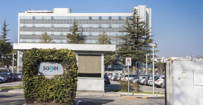 La Sogei, società controllata al 100% dal ministero dell'Economia. Il dg Paolino Iorio è stato arrestato in flagranza di reato dalla Guardia di finanza