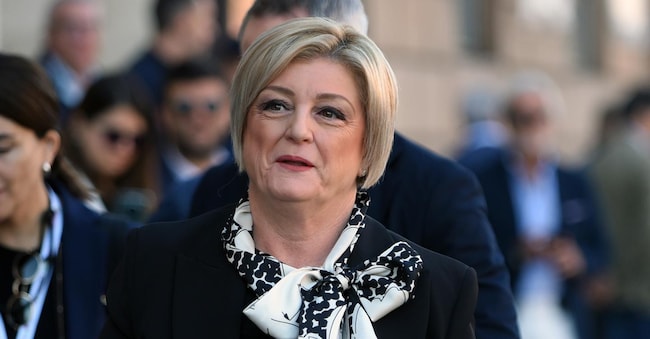 MARINA ELVIRA CALDERONE MINISTRO DEL LAVORO E DELLE POLITICHE SOCIALI