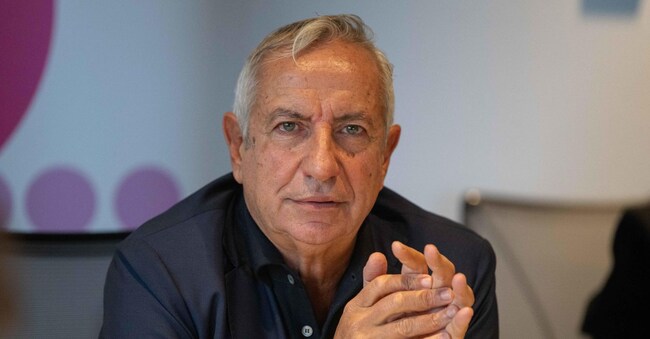 L'ad di Banca Progetto, Paolo Fiorentino, nella conferenza stampa convocata sull'onda dell'inchiesta che ha travolto la banca