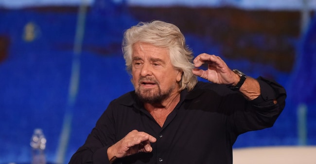 Foto Gian Mattia D'Alberto / LaPresse - Beppe Grillo