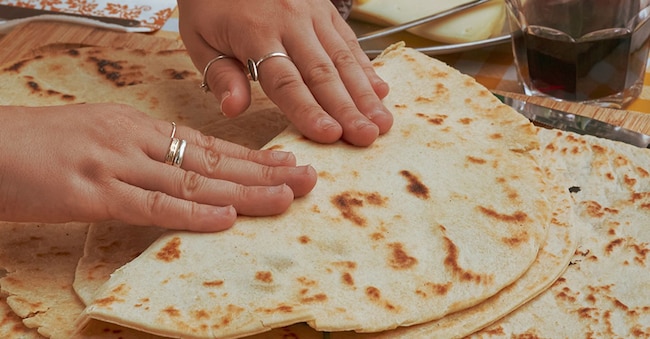 La vera Piadina Romagnola è protetta dal marchio Igp