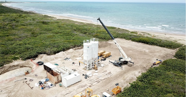Cantiere Icop in Messico
