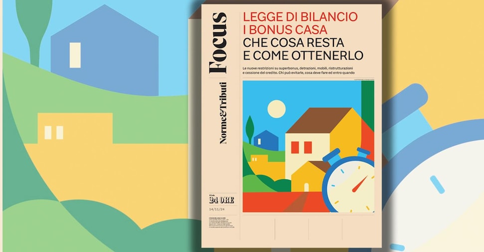I bonus casa nella legge di Bilancio: la stretta e chi può ancora evitarla