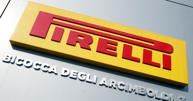 FILE PHOTO: The Pirelli logo is pictured at their headquarters in Milan March 18, 2014. REUTERS/Alessandro Garofalo/File Photo