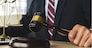 Justice and Law concept. lawyer working at courtroom