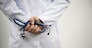 medical doctor with a stethoscope.
