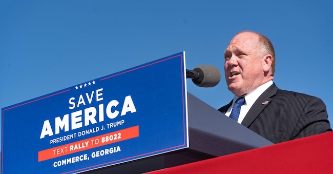 ( Tom Homan,(Photo by Megan Varner / GETTY IMAGES NORTH AMERICA / AFP)