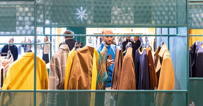 PITTI IMMAGINE UOMO 2023 ESPOSIZIONE FIERA ABBIGLIAMENTO MASCHILE ED ACCESSORI