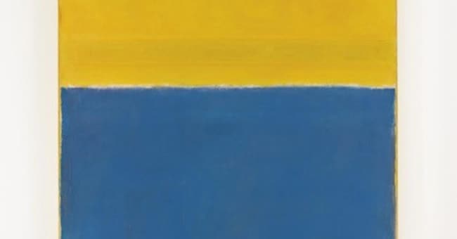 Top lot «Untitled (Yellow and Blue)» di Mark Rothko da Sotheby’s