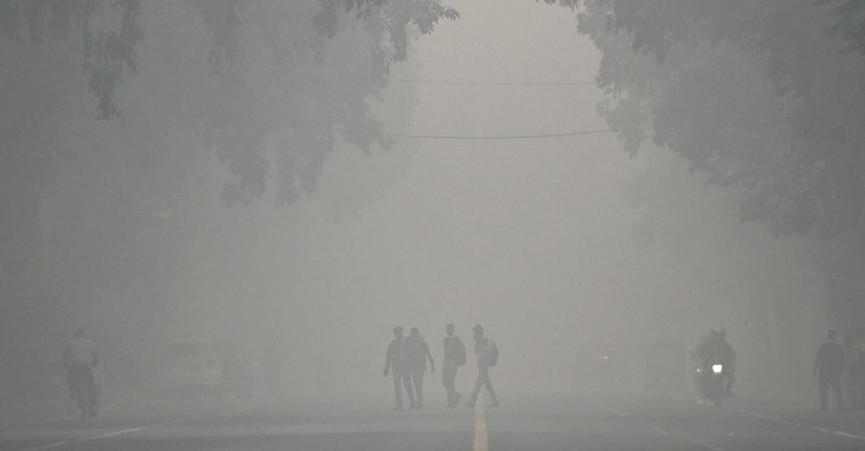 1.800 punti AQI e visibilità ridotta negli aeroporti”