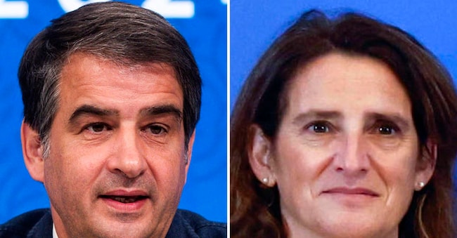 In una combo Raffaele Fitto e Teresa Ribera. ANSA NPK