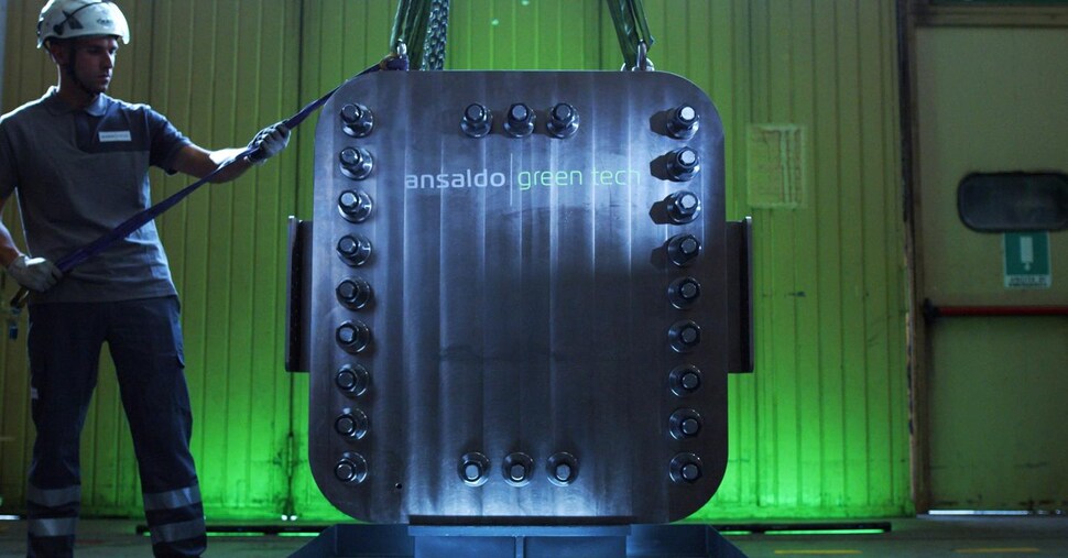Ansaldo vende il primo elettrolizzatore per fare idrogeno green Ansaldo vende il primo elettrolizzatore per fare idrogeno green
