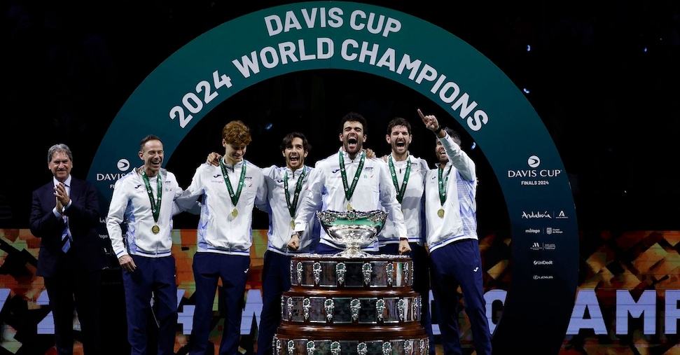Coppa Davis, l’Italia trionfa e fa il bis con Berrettini e Sinner