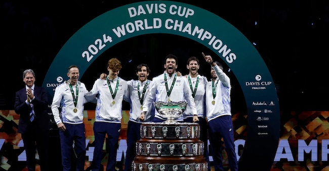 L’Italia di Sinner e Berrettini vince la Coppa Davis per il secondo anno consecutivo