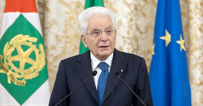 Il Presidente della Repubblica, Sergio Mattarella, riceve il Direttore Generale della FAO, Qu Dongyu, unitamente ad una delegazione, al Quirinale, 08 ottobre 2024. NPK ANSA / Paolo Giandotti - Presidenza della Repubblica