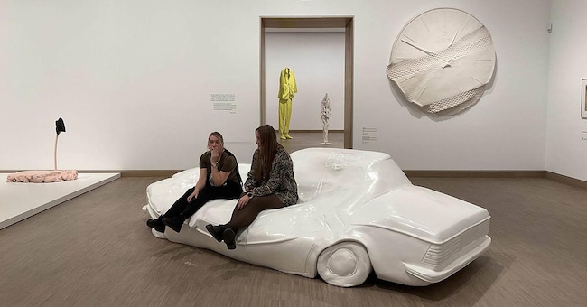 Erwin Wurm. Vista mostra. (Copyright: Flavia Foradini)
