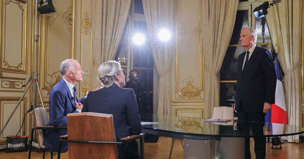 Il primo ministro francese Barnier invoca responsabilità: la sfiducia fa male al Paese