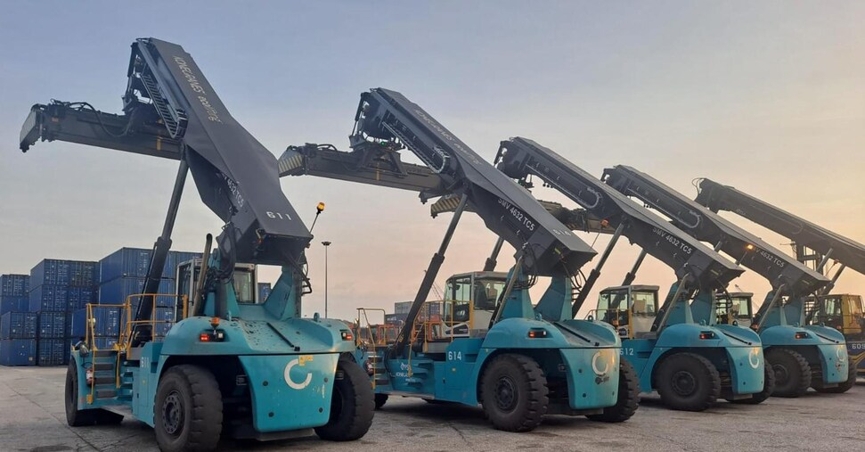 Tre nuove gru per il terminal Vecon di Venezia Tre nuove gru per il terminal Vecon di Venezia