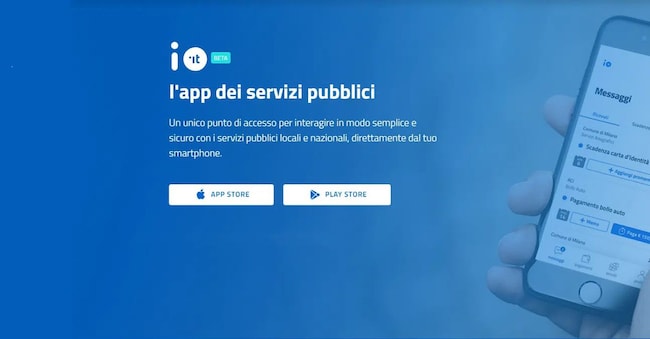 Si chiama 'Io' ed è l'app, unica, per accedere a "tutti i servizi pubblici", in modo "semplice e sicuro", direttamente dallo smartphone, Roma, 20 aprile 2020. ANSA
