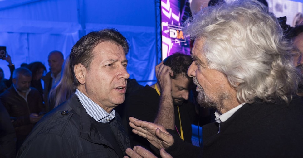 M5s, il “partito” di Grillo toglierebbe a Conte almeno un terzo dei voti