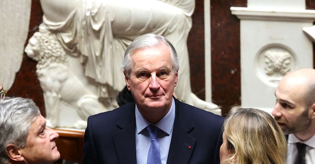 Il primo ministro francese Michel Barnier