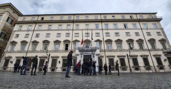 CONSIGLIO DEI MINISTRI DEL PRIMO MAGGIO 2023, PIAZZA COLONNA, PALAZZO CHIGI