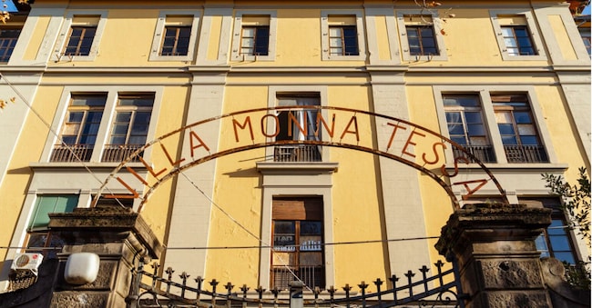 L’esterno dell’edificio