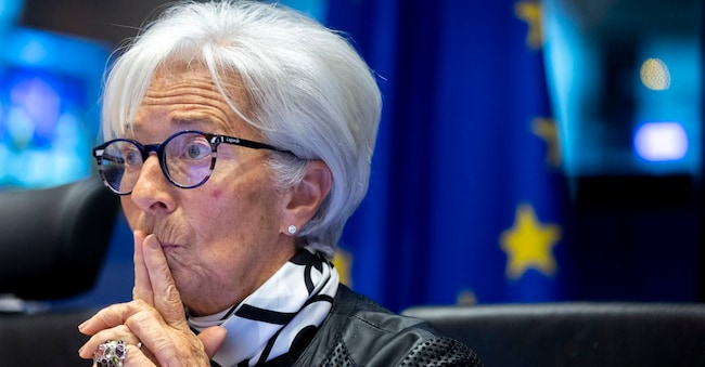 La presidente della Banca centrale europea Christine Lagarde