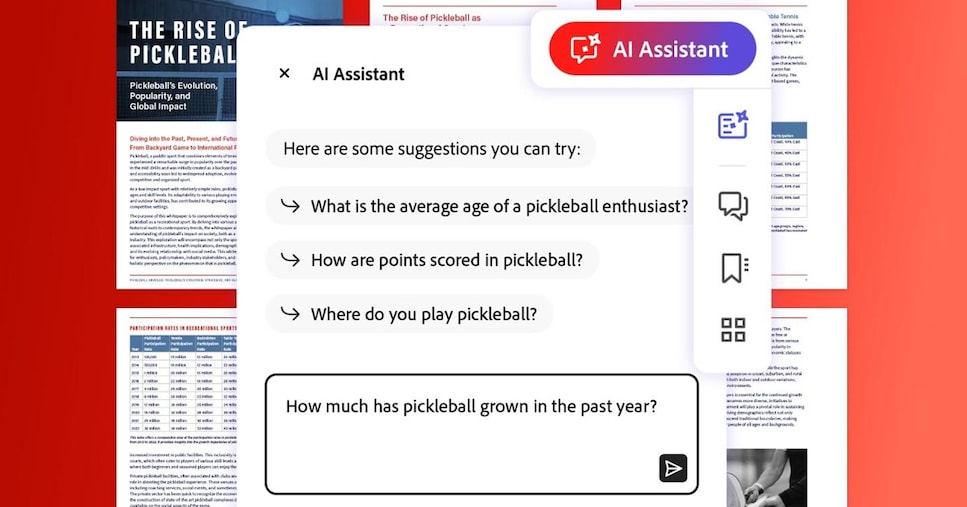 Adobe rivoluziona Acrobat con l’assistente di Ai (anche in italiano)