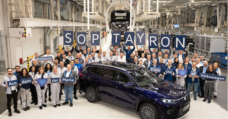 Volkswagen, iniziata a Wolfsburg la produzione della Tayron Volkswagen, iniziata a Wolfsburg la produzione della Tayron