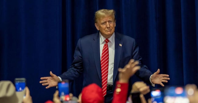 Donald Trump. (Photo by Phil Mistry / PHIL FOTO / Alamy Stock Photo via Reuters)