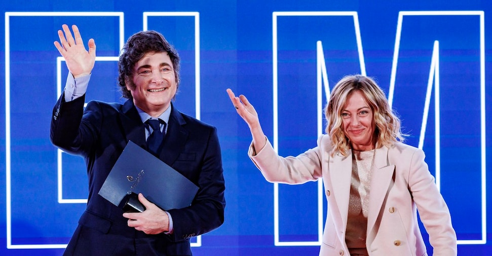 Meloni: Milei condivide con noi l’idea che i sussidi portano verso il baratro
