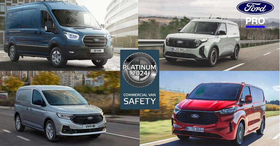 Ford Pro si conferma ai massimi livelli di sicurezza Ford Pro si conferma ai massimi livelli di sicurezza