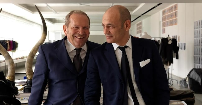 Ermanno Daelli e Toni Scervino ritratti da Massimo Listri 