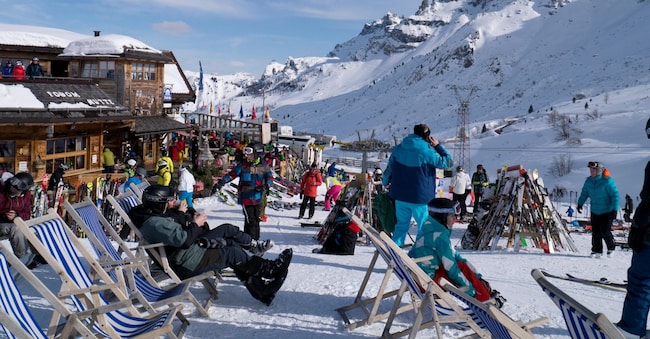 Rifugio sulle Alpi italiane (Alamy Stock Photo)